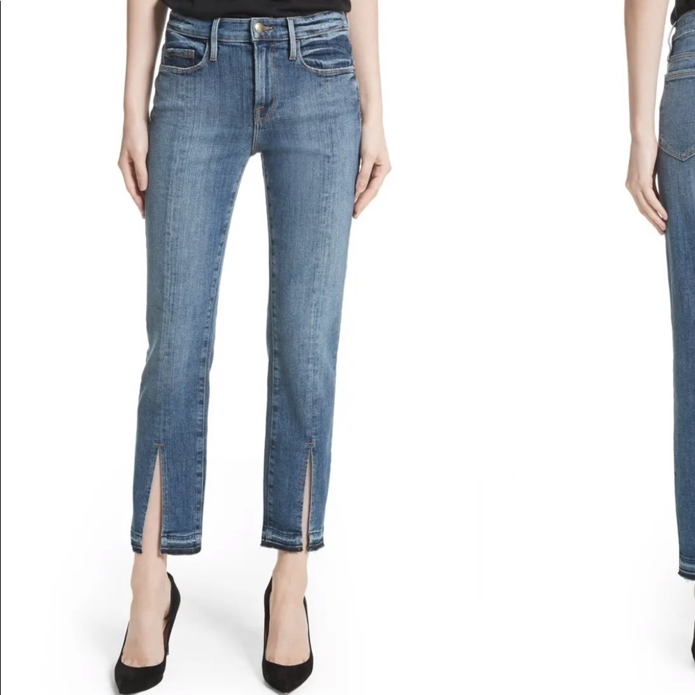 Frame Straight Leg Jeans